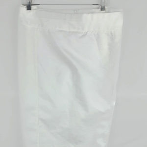 Lane Bryant White Skirt